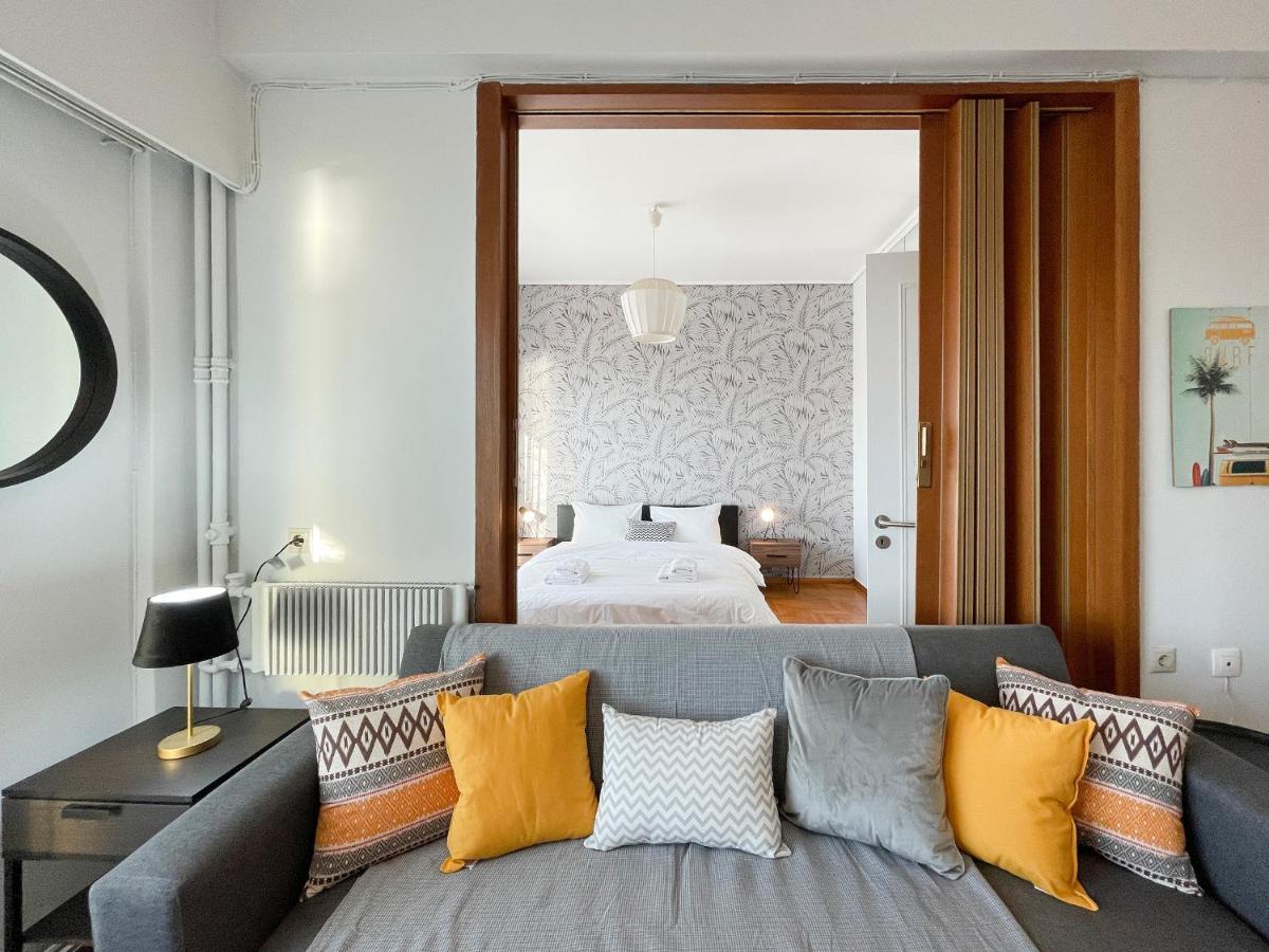Eolou Sea View 60Sqm Apt In Paleo Faliro Apartment Athena Bagian luar foto