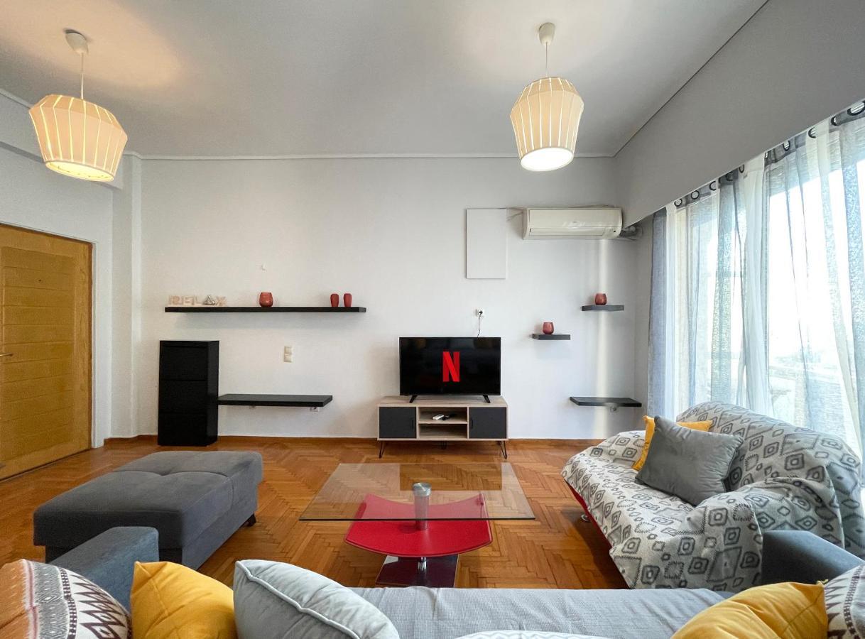 Eolou Sea View 60Sqm Apt In Paleo Faliro Apartment Athena Bagian luar foto